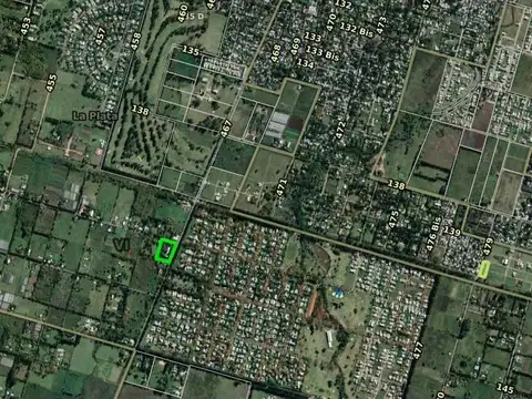 Terreno en Venta 105  mts Frente