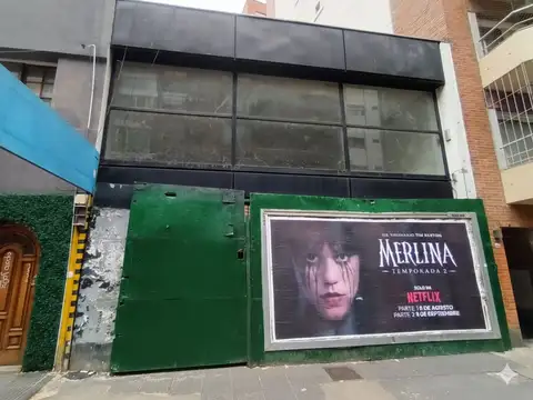 ALQUILER COMERCIAL LOCAL CON TERRENO PALERMO