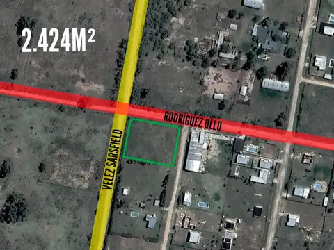 Terreno en venta - 2.424Mts2 - Carmen de Areco