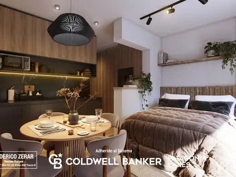 Venta Departamento Monoambiente vista al lago a 5 minutos del centro