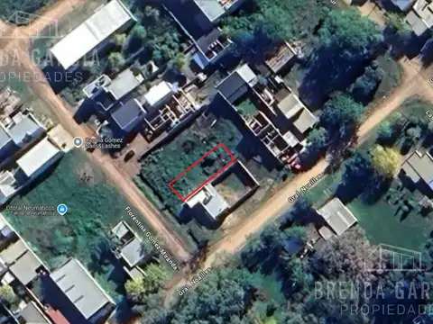LOTE EN VENTA EN CALLE GOMEZ MIRANDA ENTRE NOAILLES Y MORENO