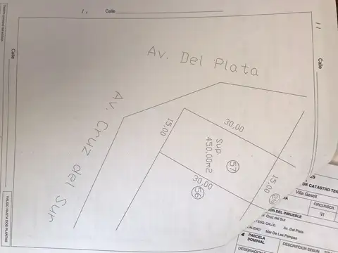 Terreno en Venta en Mar de las Pampas, USD 54.000