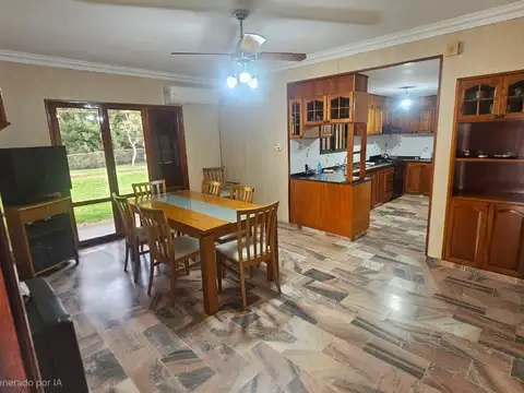 Casa 3 ambientes con 2 baños