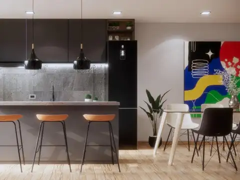 DEPTO CATEGORÍA 2 DORM EN OBRA GENERAL PAZ BALCON