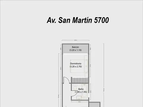 Av San martin  al 5700