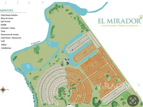Lote en venta Barrio El Mirador Club de Campo - Ruta 2