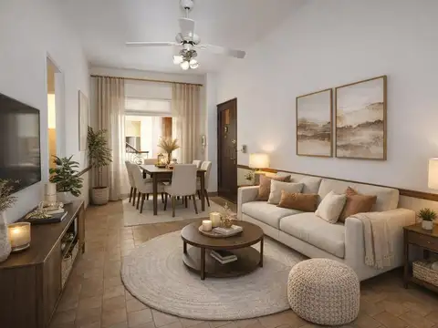 Departamento 2 ambientes con 1 baño