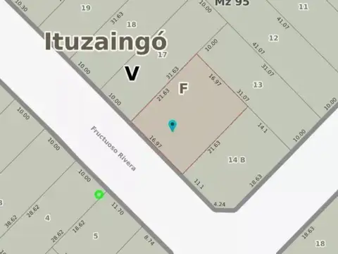 GRAL FRUCTUOSO RIVERO. 900