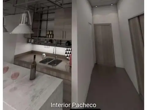 Departamento Monoambiente con 1 baño