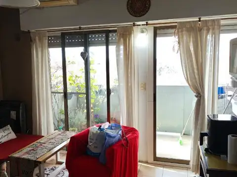 Departamento 2 ambientes con 2 baños