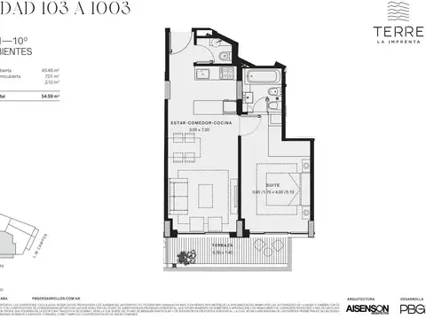 Departamento en Venta Apto profesional