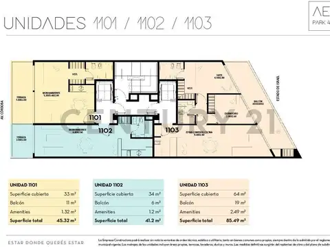 Departamento Monoambiente con 1 baño
