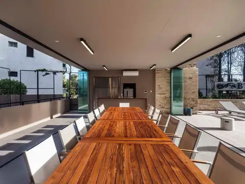 Departamento 2 ambientes con 2 baños