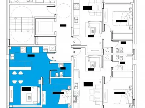 Departamento en Venta de 1 dormitorio