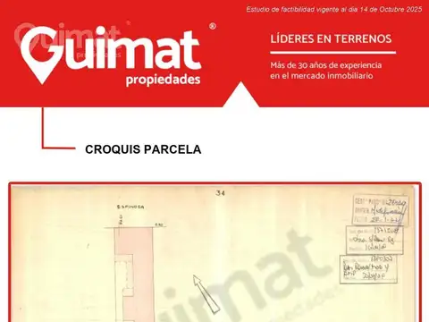 Terreno en Venta de 352,0 m2