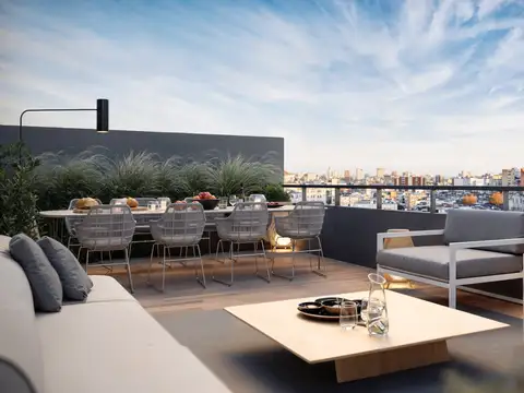 Departamento Monoambiente Totalmente Financiado - Diseñado por Carlos Ott