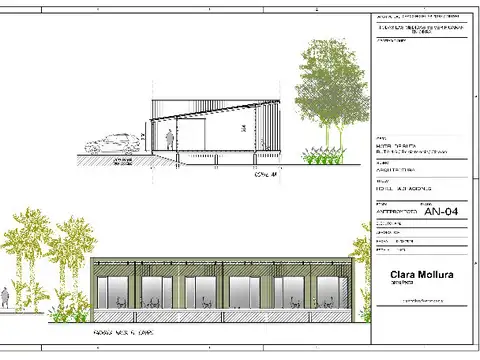 Terreno en Alquiler Temporal 244  mts Fondo