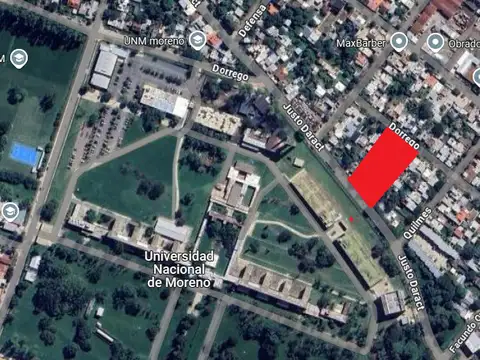 4 lotes con salida a dos calles, frente a la Univerdidad de Moreno, 2758 m2
