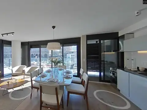 Depto 4 amb 110m, totales, 3 dor, Frente Balcon