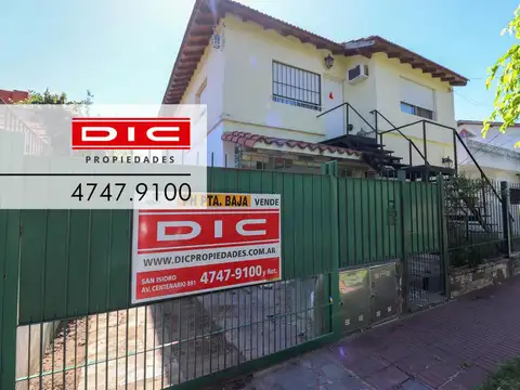 PH en PB de 3 amb c/cochera pasante, jardín y parrilla - Victoria