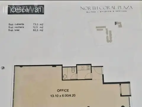 Oficina en Venta en Nordelta, USD 159.700