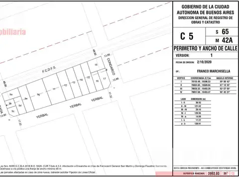 Terreno en Venta de 563,0 m2