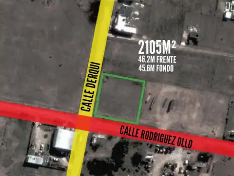 Terreno en venta - 2105 mts2 - Carmen De Areco