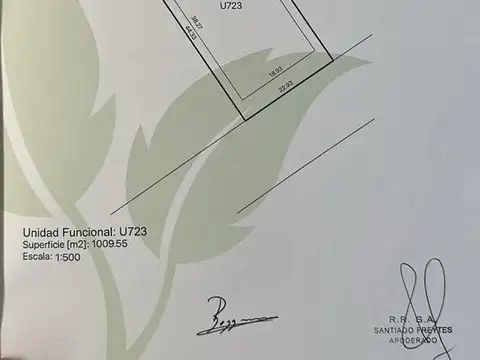 Barrio VIDA LAGOON. Lote 723. Frente Sur. A metros de ingreso principal