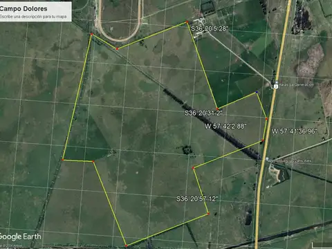 VENTA DOLORES CAMPO GANADERO