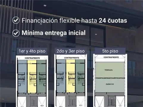 Departamento en Venta de 2 ambientes