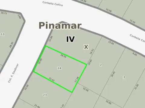 Lote Seaver E/ Belfast y Cefiro