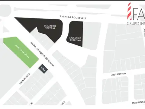 Departamento en Venta de 3 ambientes