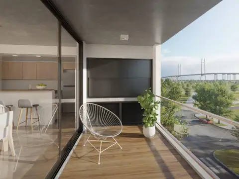 Departamento 3 ambientes con 1 baño