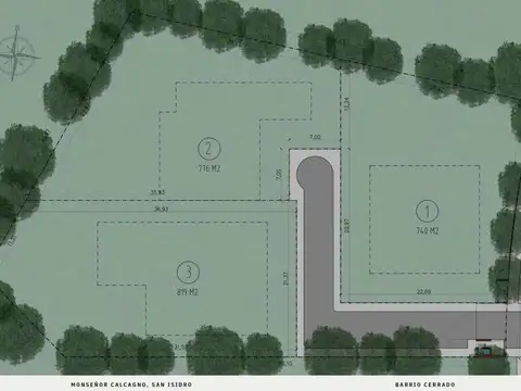 Venta excelente lote en Barrio Cassia, Santa Rita