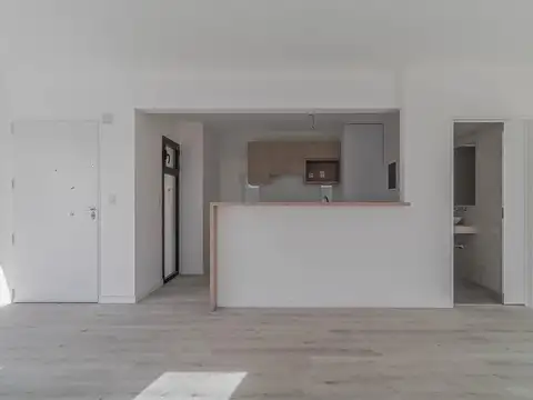 Departamento 2 ambientes con 2 baños