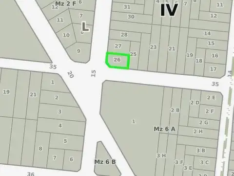 Terreno en Venta en Las Toninas, USD 24.000