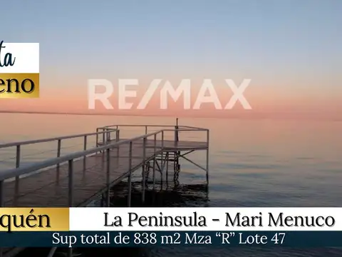 VENTA LOTE LA PENINSULA MARI MENUCO