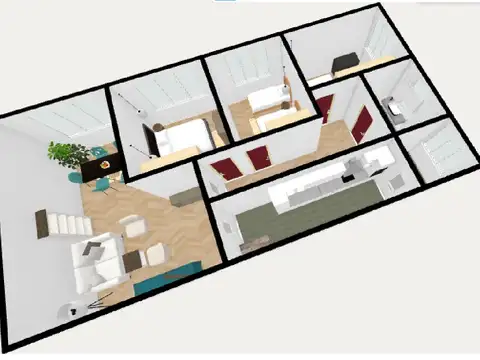 Departamento en Venta de 4 ambientes