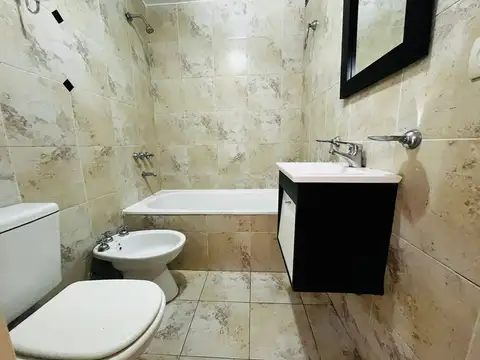 Departamento 2 ambientes con 1 baño