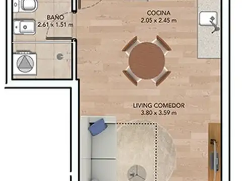 Departamento en Venta en La Blanqueada , USD 65.800