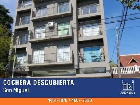 Cochera - Venta - Argentina, San Miguel - San Lorenzo 1771