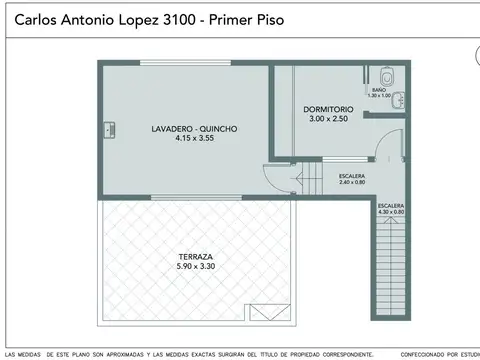 Depto Tipo Casa en Venta de 3 dormitorios