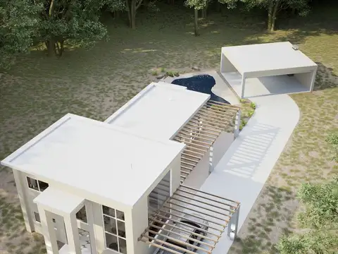 Casa 4 ambientes con 2 baños