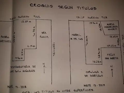 Terreno en Venta en San Nicolás, USD 5.000.000