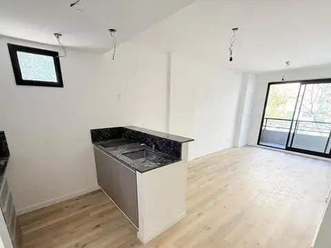 Venta 2 ambientes a estrenar al frente