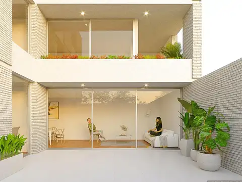 Dpto 2 Dorm. + patio - Santiago 676