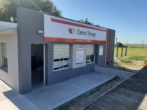 Planta de acopio de cereal en San Francisco de Bellocq, Tres Arroyos