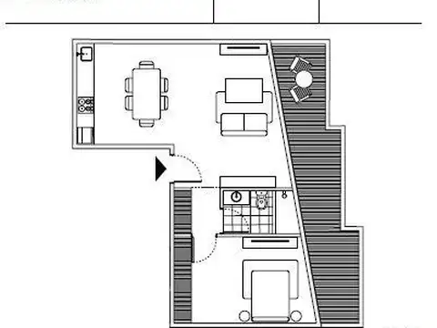 Departamento en Venta de Monoambiente
