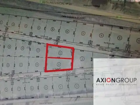 RP 20 y J. M de Rosas 100