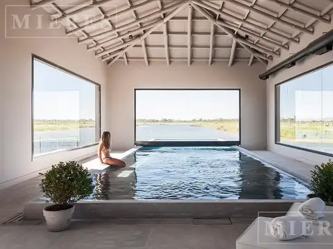 Lote con salida al rio en venta en El Naudir Escobar